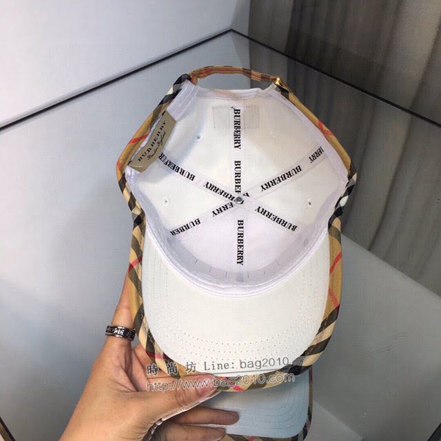 Burberry新品男士帽子 巴寶莉刺繡2021早春棒球帽鴨舌帽  mm1260